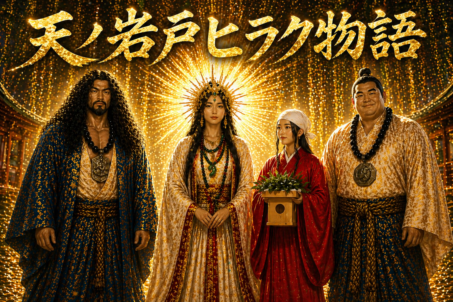 天ノ岩戸ヒラク物語 扉絵